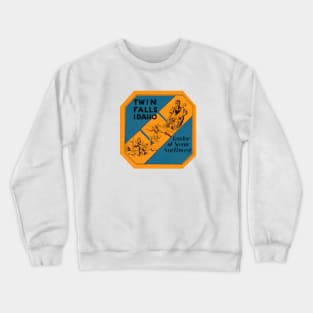 1940s Twin Falls Idaho Crewneck Sweatshirt